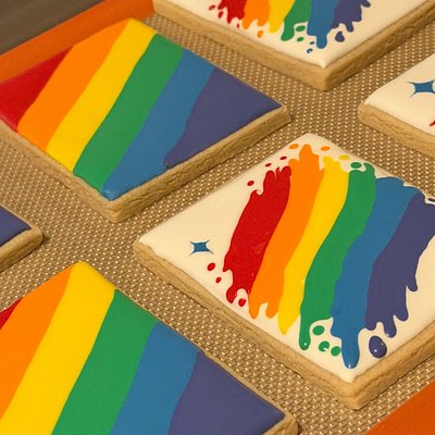 Single Large Custom Cookies - 5+ Colors