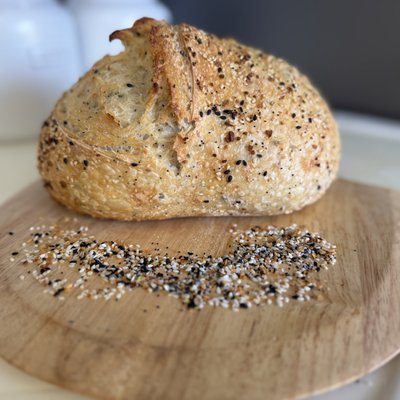 Simply Everything Sourdough Loaf