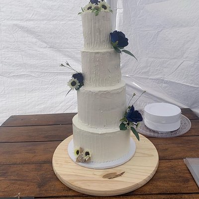 4 Tier Wedding Cake