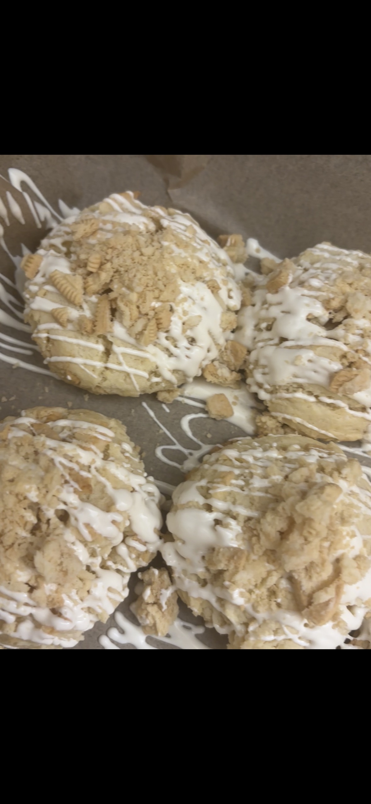 golden oreo crunch cookie