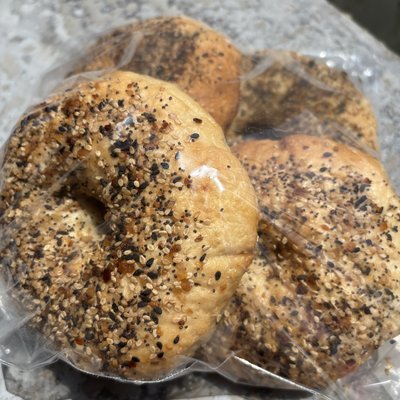 Sourdough Bagels