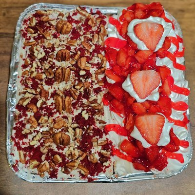 Half & Half Cake