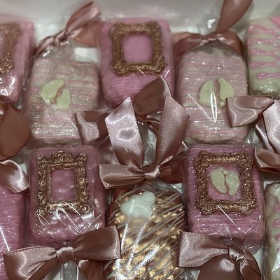 Custom Homemade Chocolate Covered Rice Krispy Treats