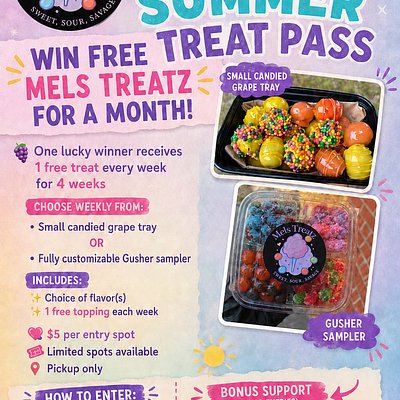Mels Summer Treatz Pass (Entry To Giveaway)