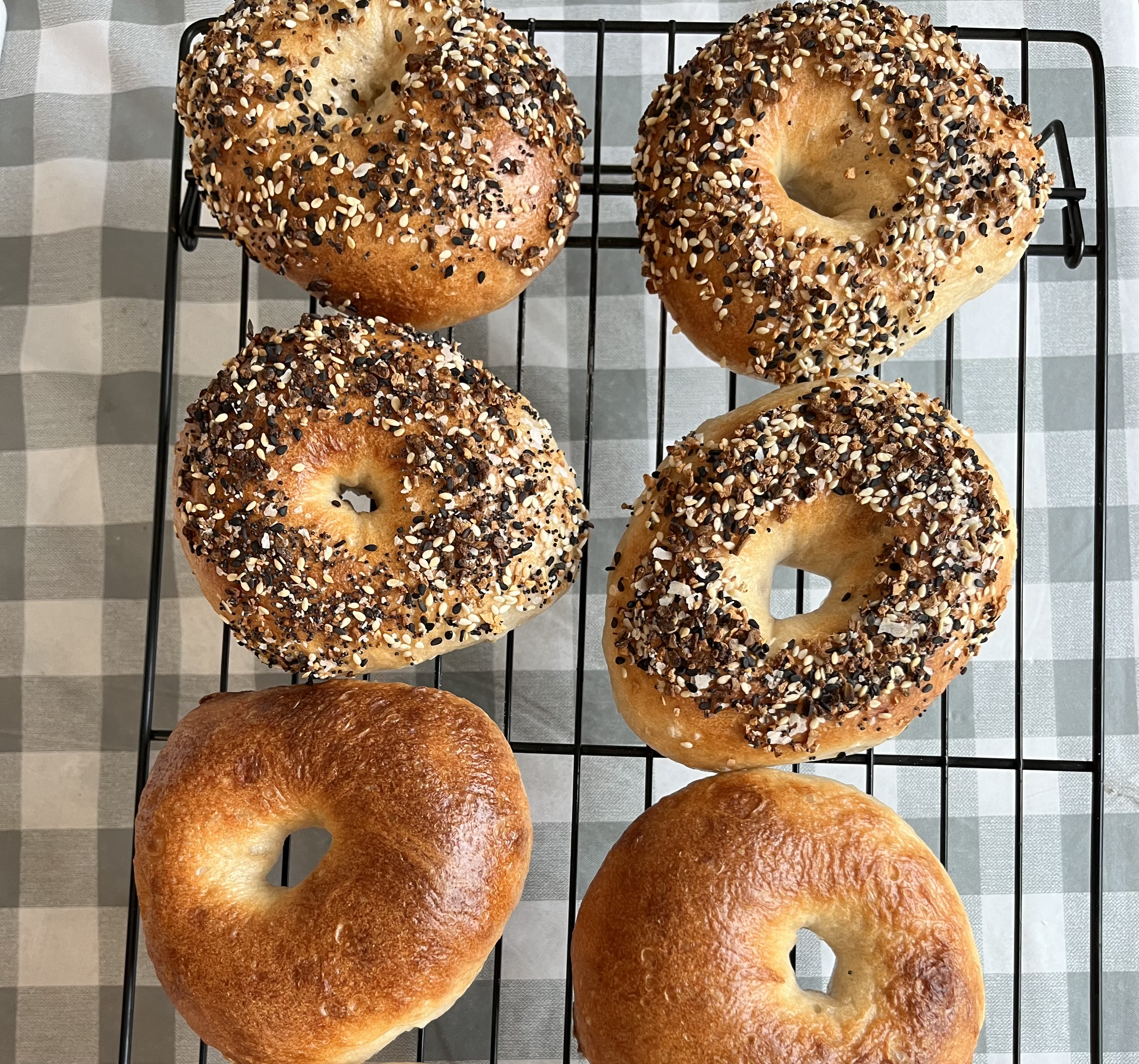 Sourdough Bagels 1/2 Dozen-Plain