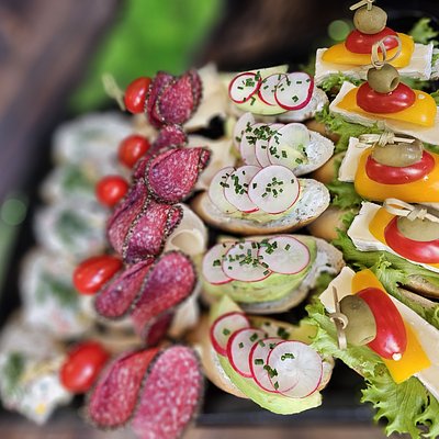 Large Baguette Slices Selection 