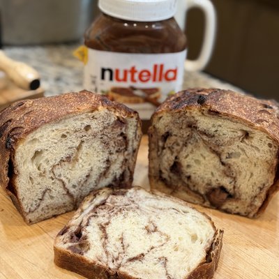 🌰🍫 Hazelnut Sourdough 🍫🌰