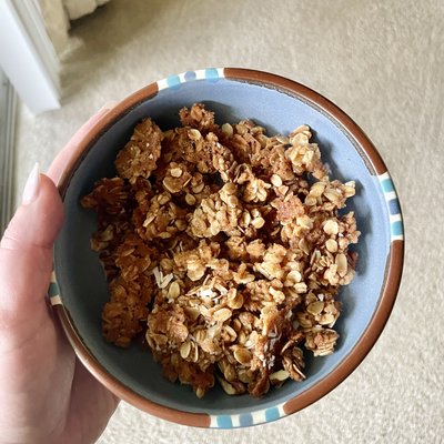 NUT-FREE Vanilla Maple Granola