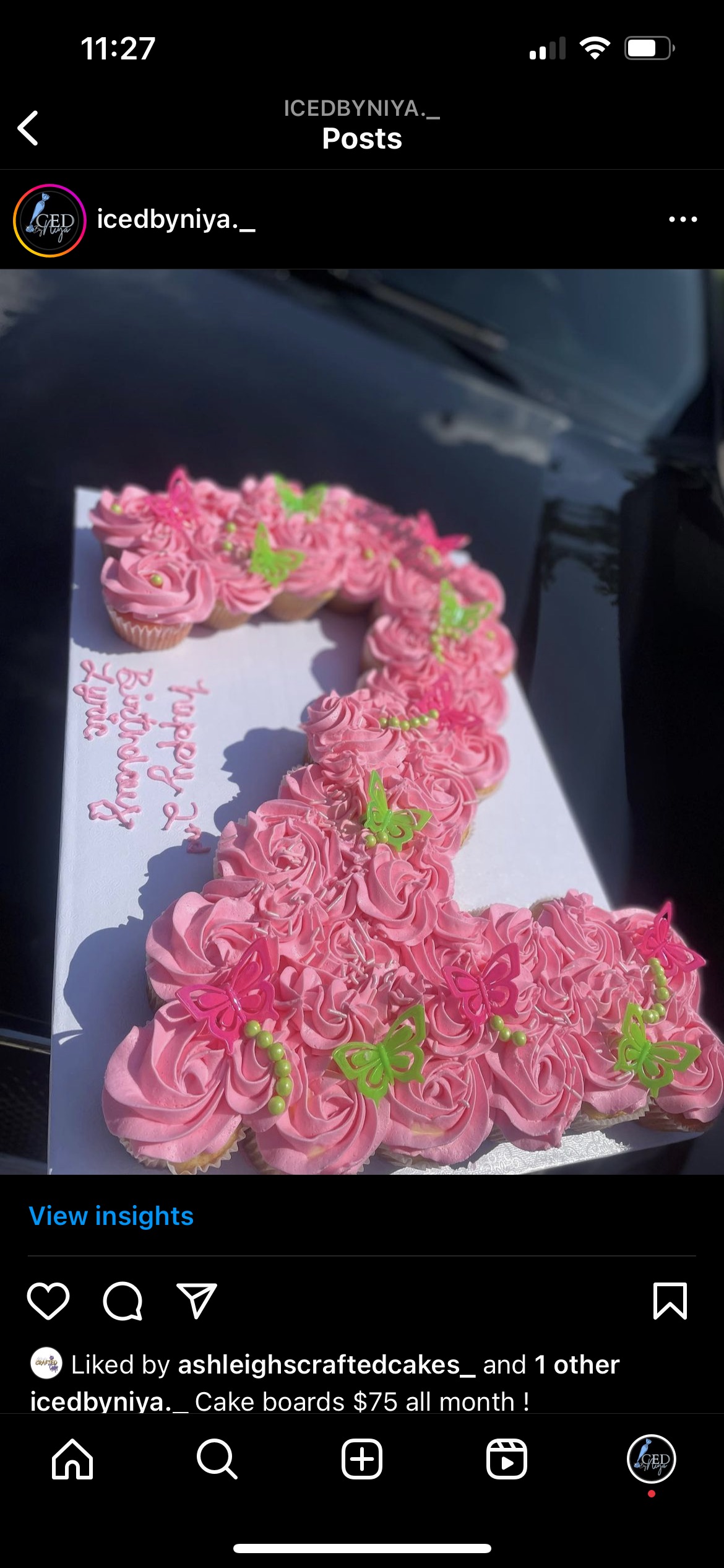 Cupcake Cake 