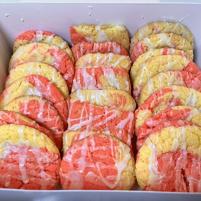 Strawberry Lemonade Cookies 
