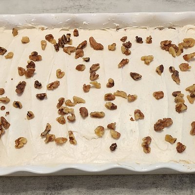 1/4 Sheet Pan PUMPKIN CAKE