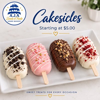 Custom & Designer Cakesicles