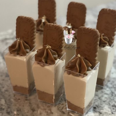 Cookie Butter Cheesecake Shooters (Dozen)