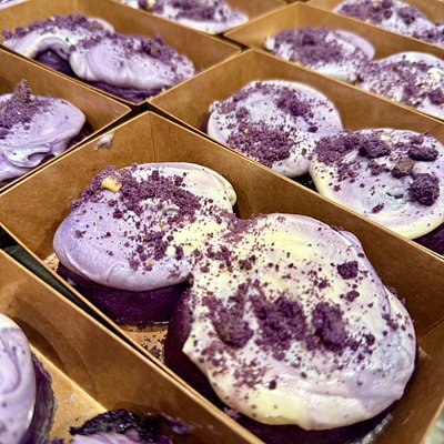 Ube Cinnamon Rolls