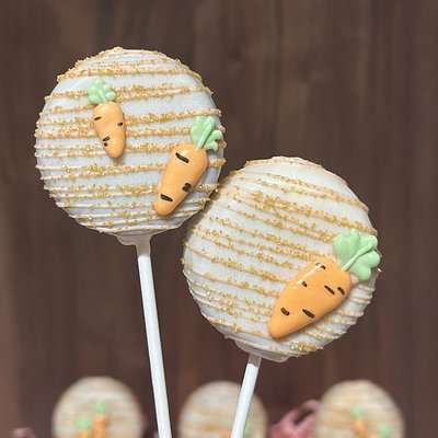 Carrot Cake Cake Pop