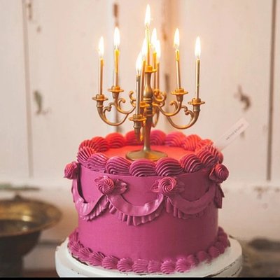Candelabrum Cake
