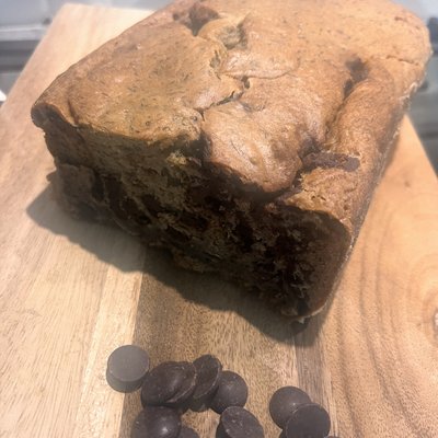 Organic Chocolate Banana Bread Loaf