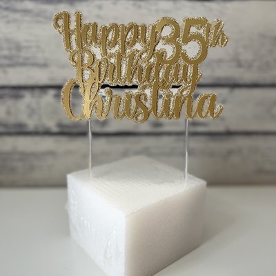 Custom Layered Cake Topper