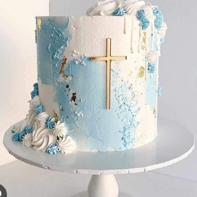 Baby Christening Cake