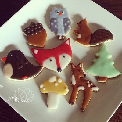 Woodland Sugar Cookies