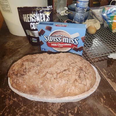 Sourdough Hot Chocolate Loaf