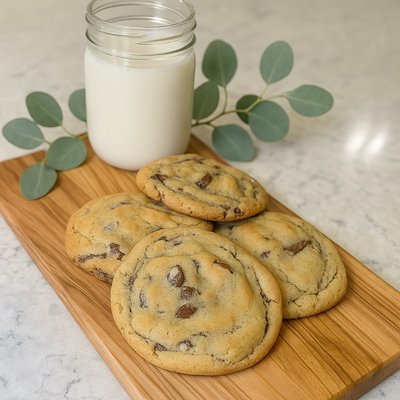 Salted Chocolate Chunk Cookies