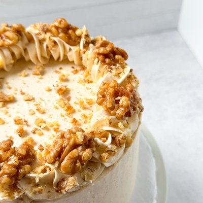 6” Maple Walnut Cake (Serves 10-12)