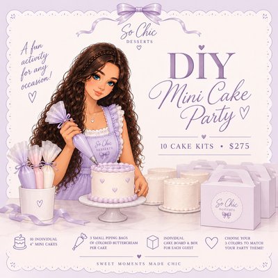 DIY Cake Party Kits 
