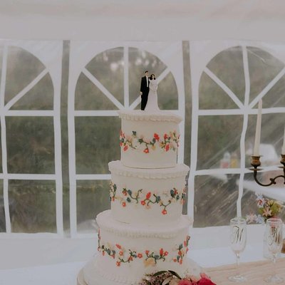 Three-Tier Wedding Cake