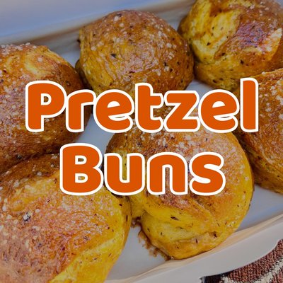 Pretzel Buns