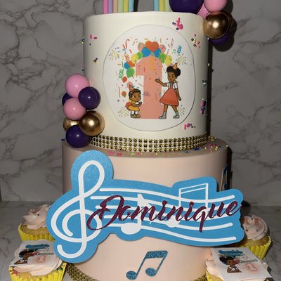 2 Tier cake 