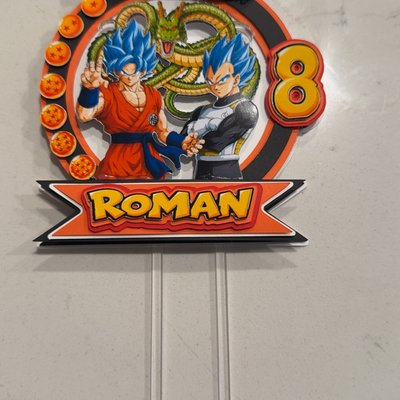Ultra 3D Cake topper for 6” cake