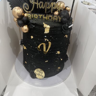 Custom 4 Layer Birthday Cake