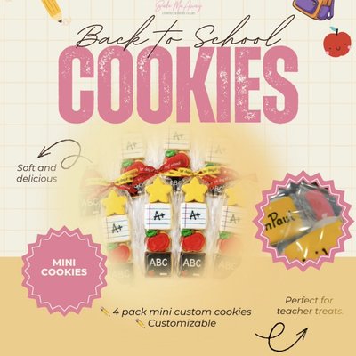 Back 2 School Cookie Packs