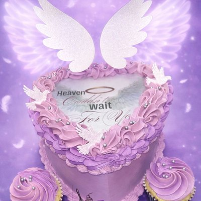  8in. Burning Calendar Cake(Feeds Up To 25 guests)