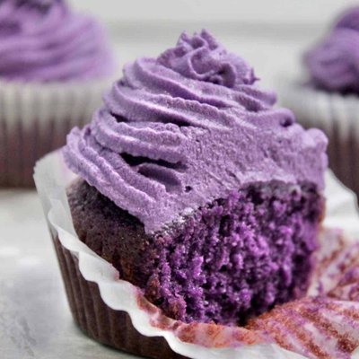 Ube Halaya Cupcake