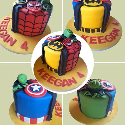 Superhero Cakes