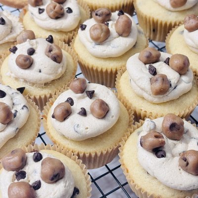 Cookie Dough Cupcakes