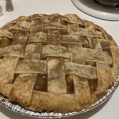 10in Apple Pie Cheesecake- Disposable Pan