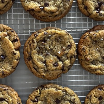 One Dozen Chocolate Chip Cookies