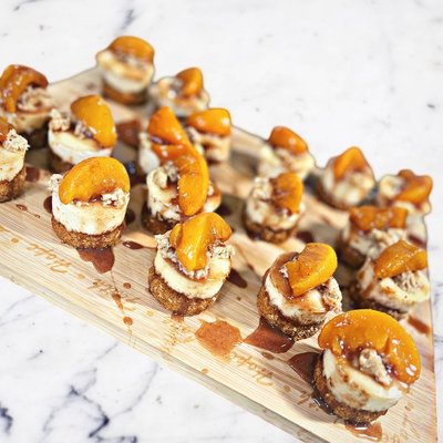 Peach Cobbler Bites