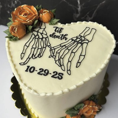 6” Heart Cake