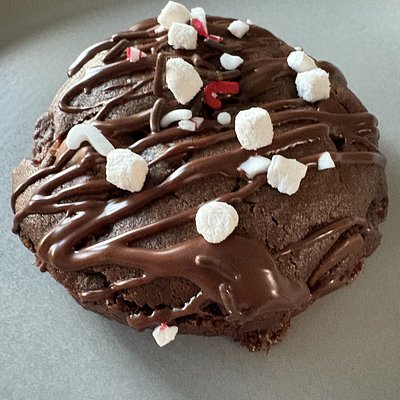Peppermint Hot Cocoa Cookie
