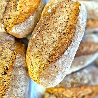 Brown Sourdough Bread 