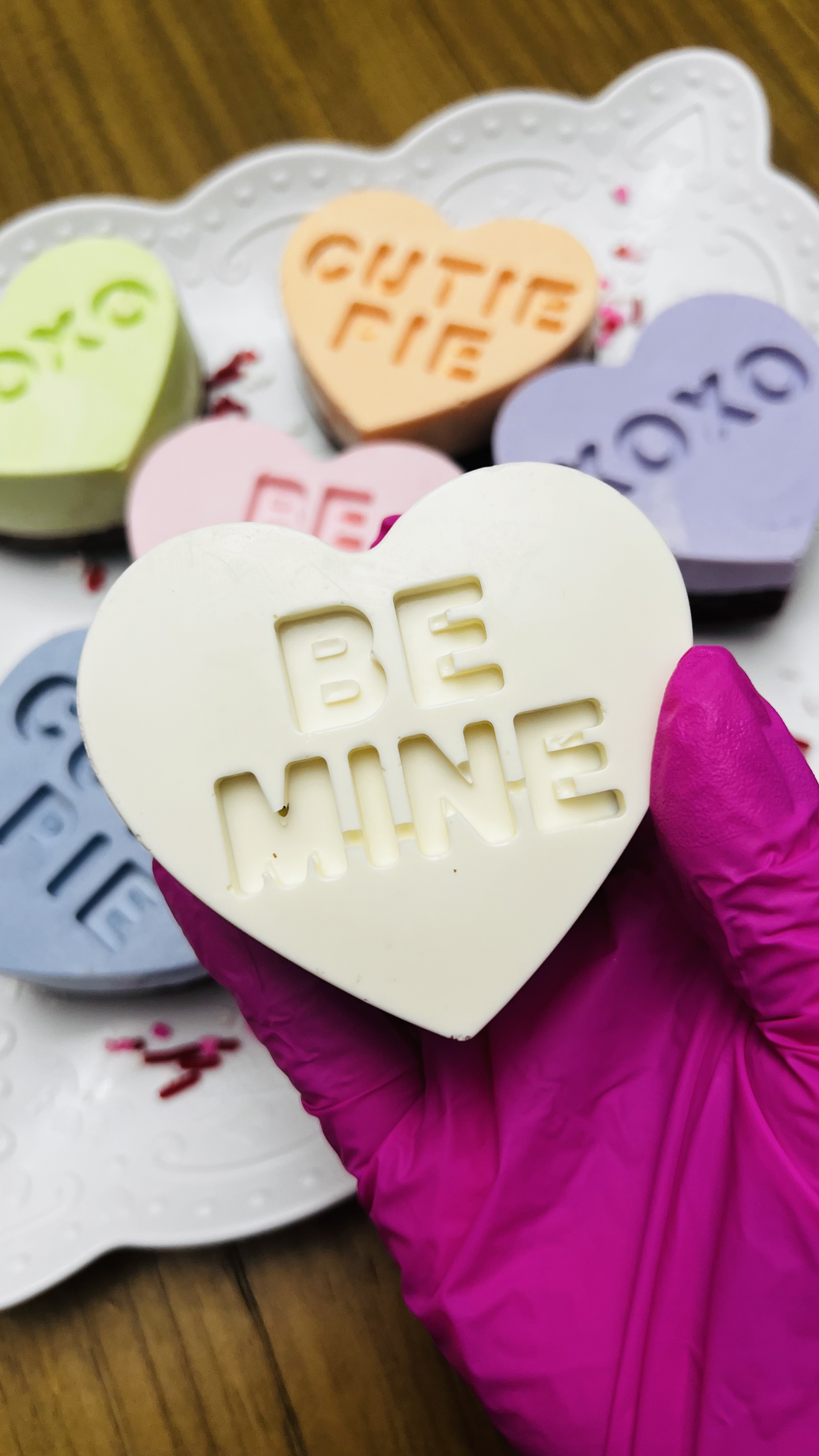 Chocolate Dipped Heart Brownies (6ct) 