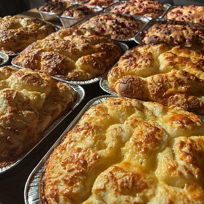 Garlic Butter Cheddar Focaccia 