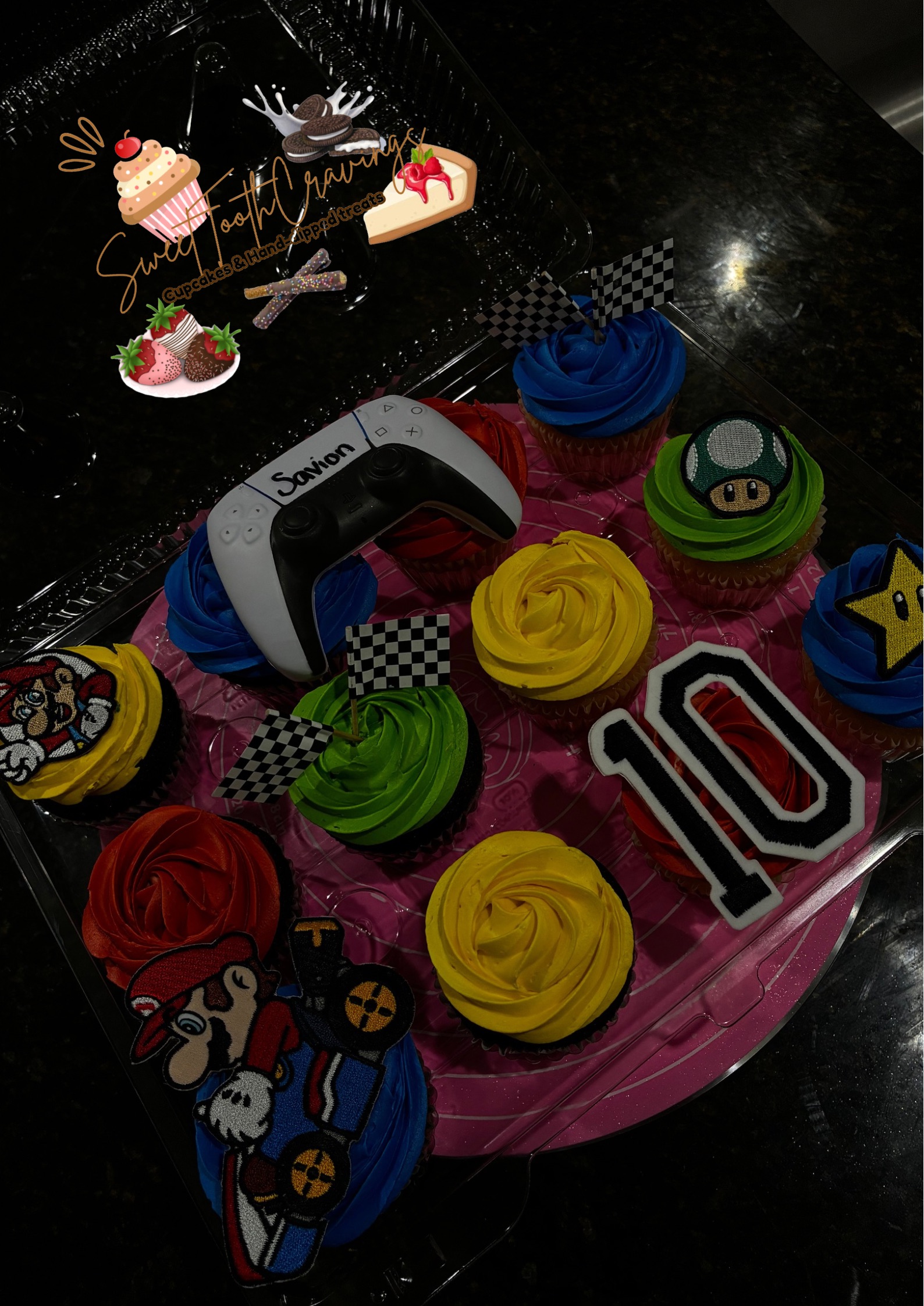 Birthday Boy Cupcakes 