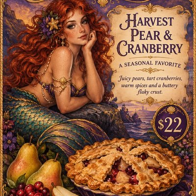🍐 🍁HARVEST PEAR & CRANBERRY 🥧 