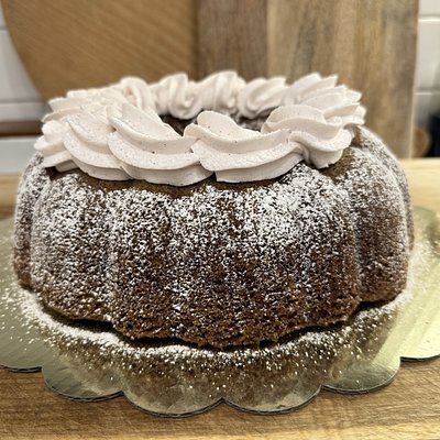 London Fog Bundt Cake w/ Lavender Buttercream