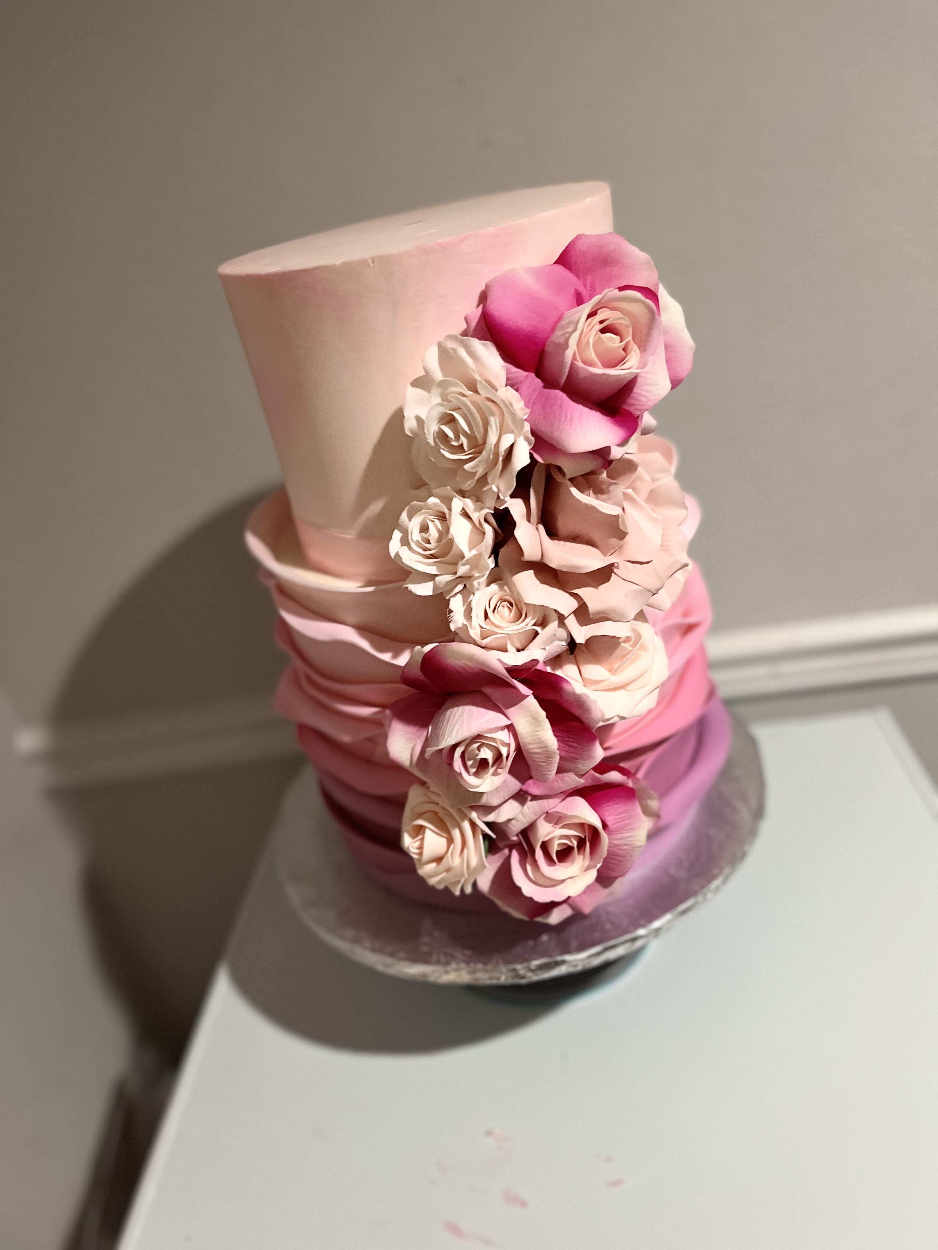 8/10 Inch Two Tiered Cake